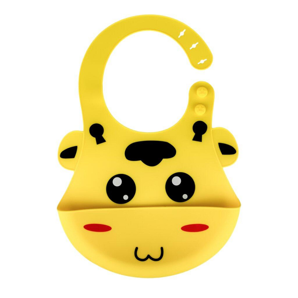 Слюнявчик силіконовий Zupo Crafts жовтий Київ - фото 2