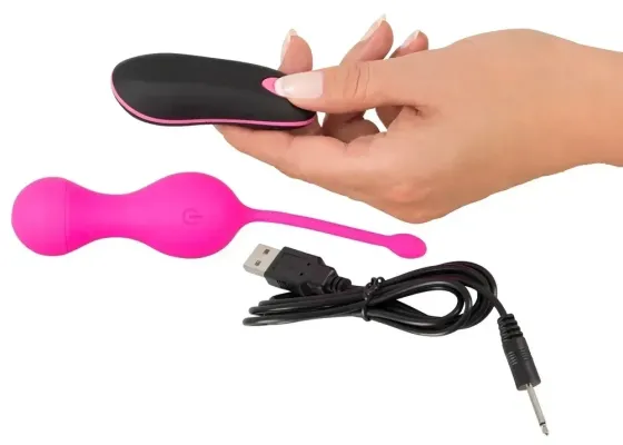 Вибрационное яйцо Sweet Smile Remote Controlled Love Balls Sex Aura Киев