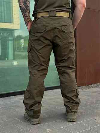 Літні армійські штани ріп-стоп олива, тактичні бойові чоловічі штани для військових і ЗСУ Львів