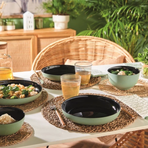 Блюдо сервірувальне 21см сірий 6788159 Vicky Black Luminarc Житомир - изображение 5