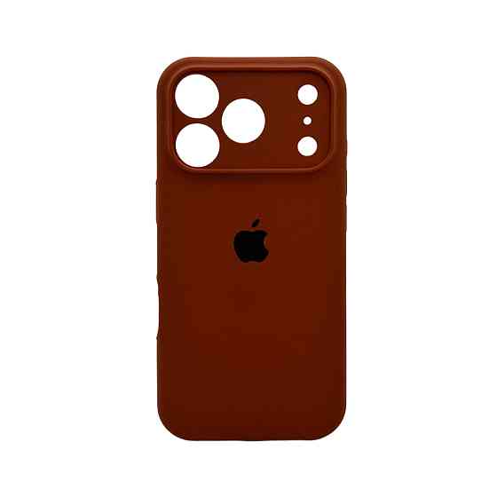 Чохол для смартфона Silicone Full Case AA Camera Protect for Apple iPhone 17 Pro 42,Saddle Brown Київ