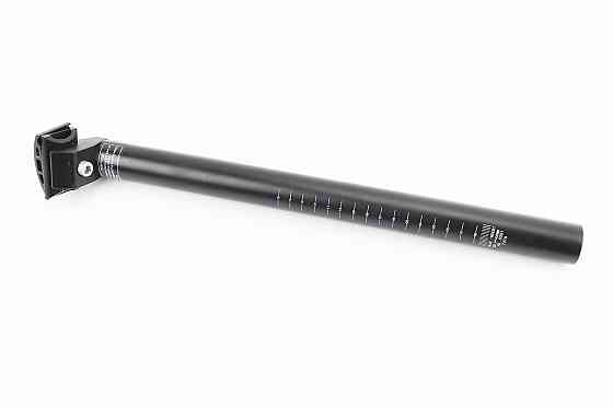 Труба сидіння MTB 30,4x400мм, алюмінієва, чорна Київ