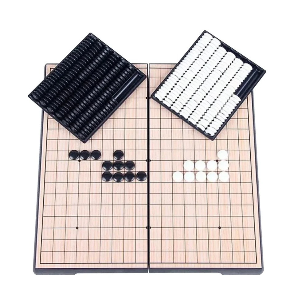 Настільна гра "Go Game" 3215GG 2 кольори фішок, ігрова дошка 32х32 см Вінниця - фото 1