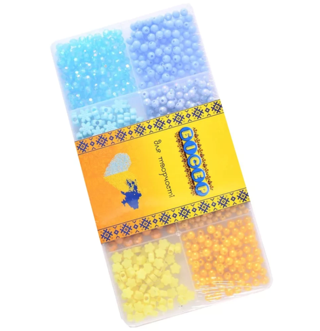 Набор бисера для изготовления креативных аксессуаров PL-15/01/01 бусины, бисер, подвески Винница - изображение 3