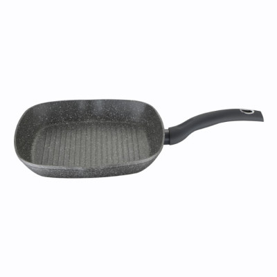 Сковорода Bergner Orion, гриль 28x28 см (BG-8520-MBG) Вінниця - фото 2