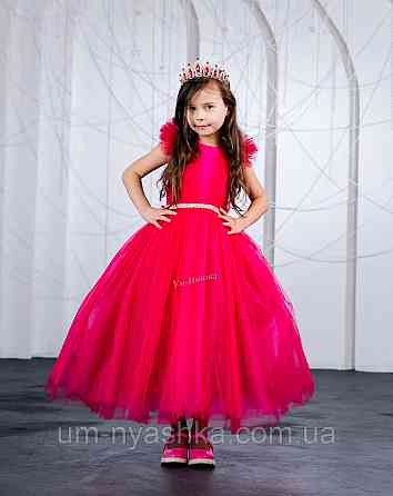 Малинова сукня святкова на 5-7 років Кривий Ріг