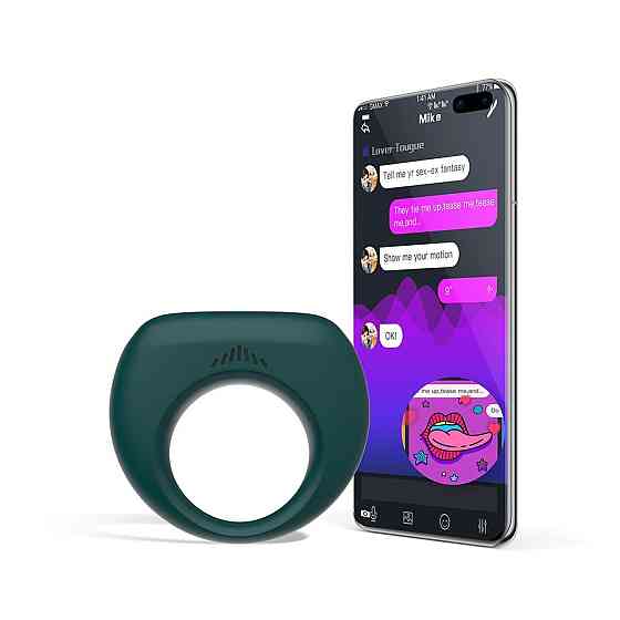 Ерекційне віброкільце Magic Motion Dante II, керування за допомогою смартфона Sex Aura Київ