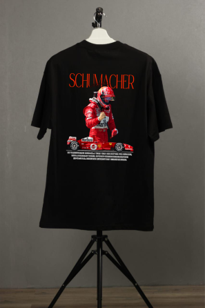 Оверсайз футболка з принтом Michael Schumacher Ferrari Formula 1 Чернівці
