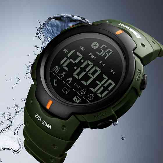 Skmei 1301AG army green Smart Watch SBR Киев