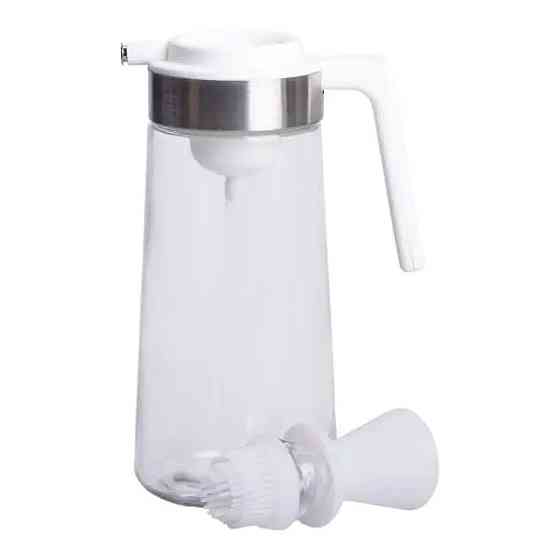 Пляшка для олії з дозатором 550 мл скляна пляшка для оливкової та соняшникової олії HP-1349 Київ