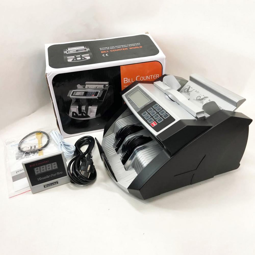 Машинка для лічби купюр Multi-Currency Counter 2040v, Рахункові машинки, Лічильник банкнот bill counter JV-86 Львів - фото 7