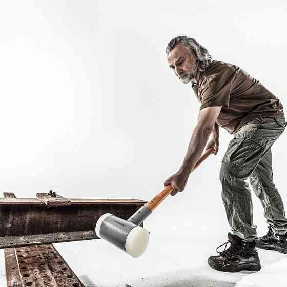 Кувалда безінерційна HALDER Supercraft 3366 з дерев'яною ручкою, Ø=100 мм, m=7050 г, І=1000 мм 3366.107 Одеса