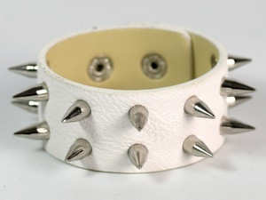 Браслет білий шипи "Fancy" Київ - фото 1