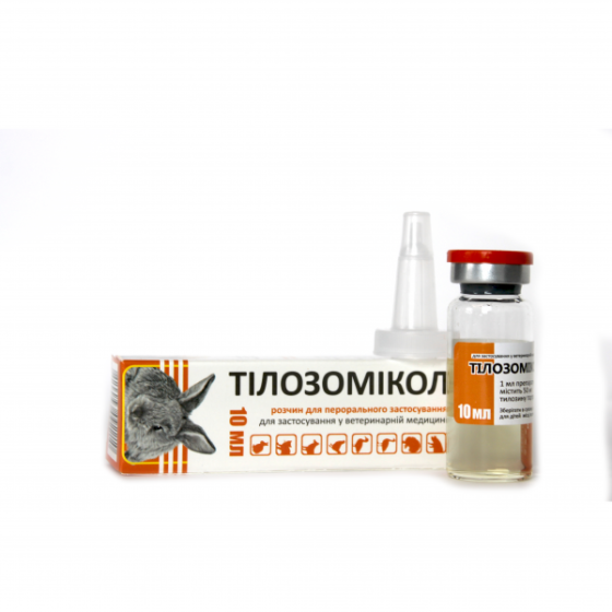 Тилозомикол 5% оральный 10 мл Фарматон Винница