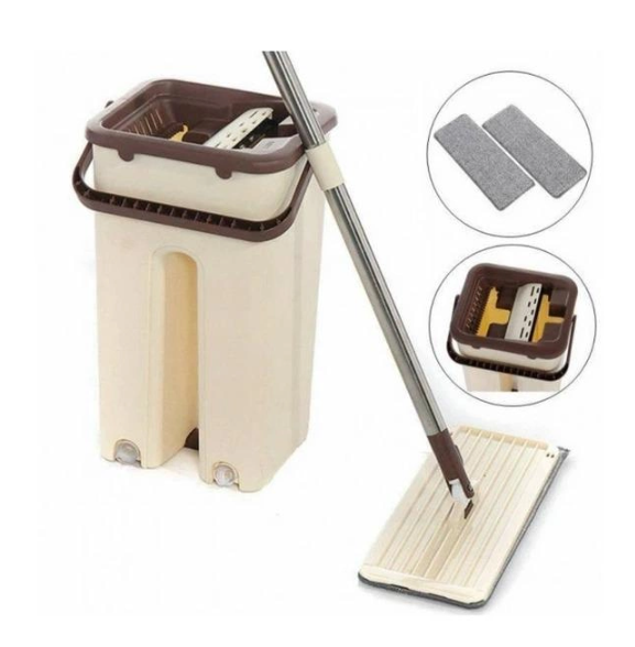 Швабра Scratch Cleaning Mop G3 Small з відром для вологого та сухого прибирання будинку та офісу Одеса - фото 2