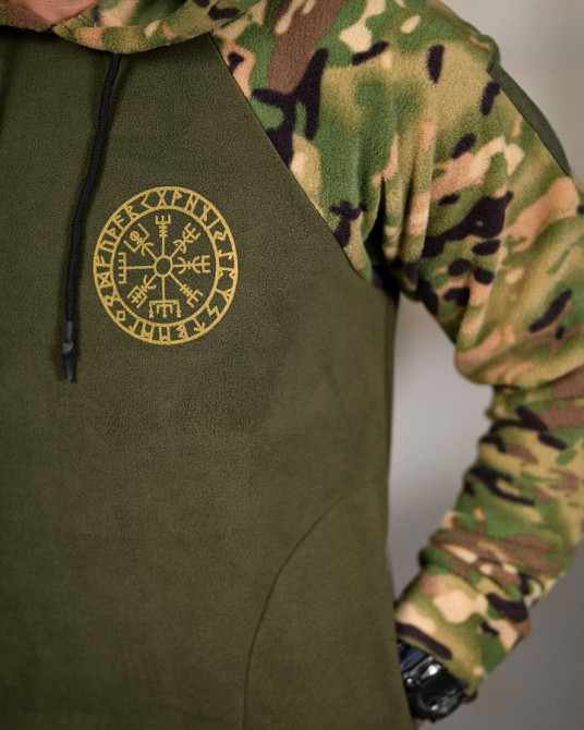 Флисовка худи Руны ПП8228 Одесса - изображение 5