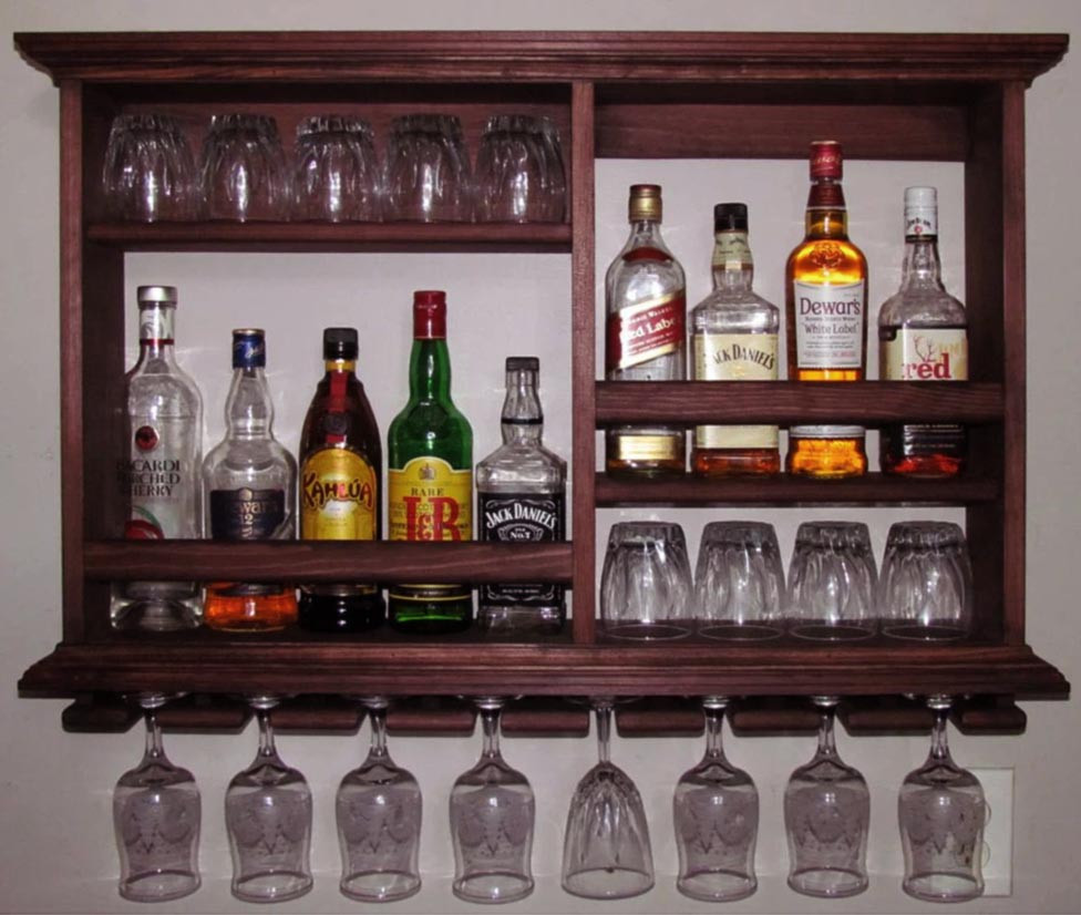 Настінна винна полиця "Сітара" савоярді Миколаїв - фото 1