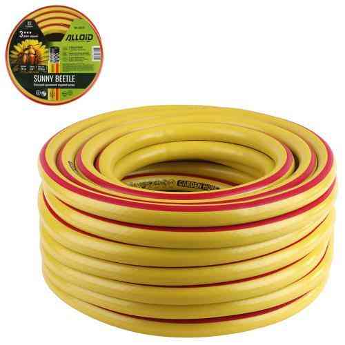 Шланг армований 3-х шаровий, "Sunny Beetle" 3/4" 20м. Alloid Одеса