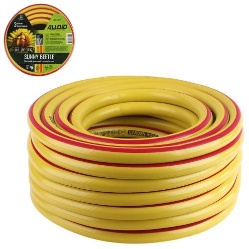 Шланг армований 3-х шаровий, "Sunny Beetle" 3/4" 20м. Alloid Одеса - фото 1