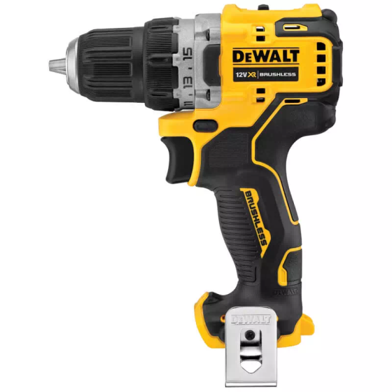 Професійний дриль-шурупокрут акумуляторний безщітковий DeWALT DCD708N : без АКБ, 65Нм (DCD708N) Київ