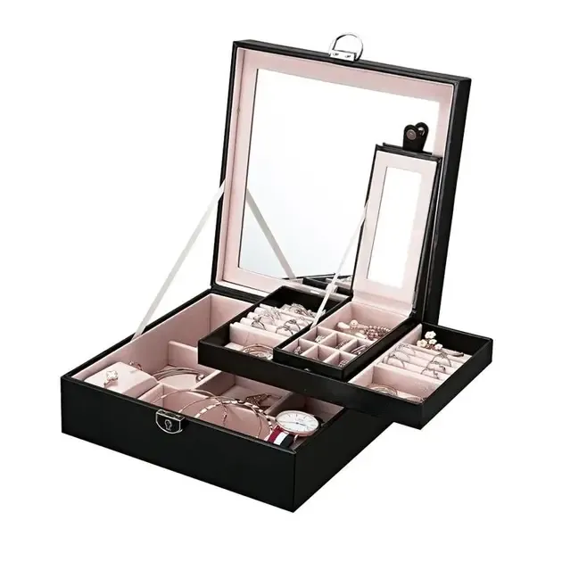 Шкатулка для украшений Lombardi 25.5 х 25.5 х 9 см Коломия - фото 2