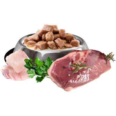 Влажный корм для кошек Mis Kiss з качкою в соусі 100 г (4820164440193/4820111141470) Винница