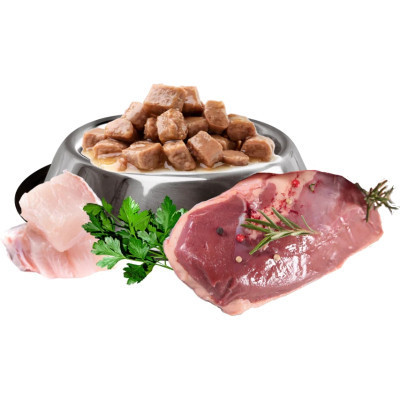 Вологий корм для кішок Mis Kiss з качкою в соусі 100 г (4820164440193/4820111141470) Вінниця - фото 2