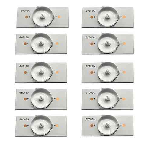 LED сегмент 10шт 3В для планки лампы подсветки ЖК телевизора Винница