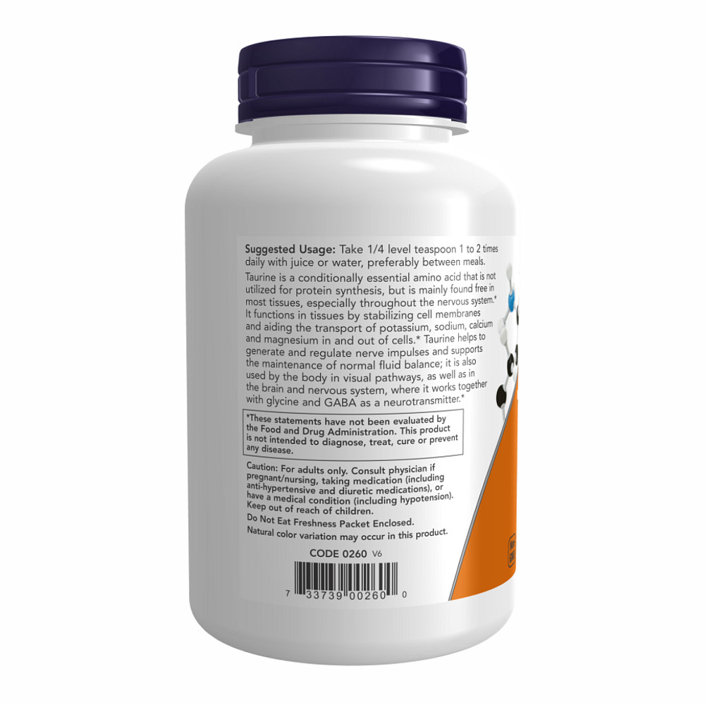 Taurine Powder - 227g Луцк - изображение 3