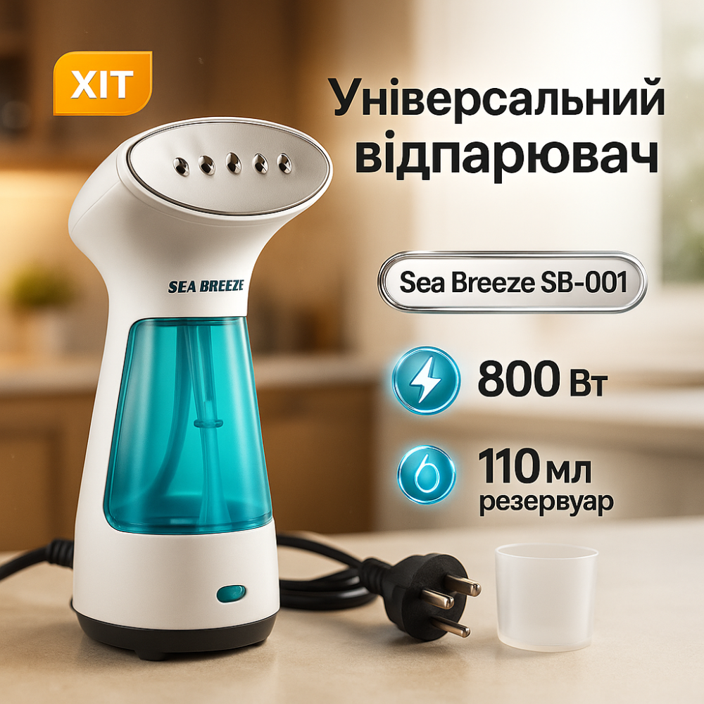 Ручной вертикальный отпариватель для одежды легкий, Ручной отпариватель для любых видов ткани FU-62 Львов - изображение 18