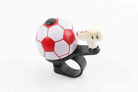 Дзвінок механічний "М`ЯЧ", червоний Київ