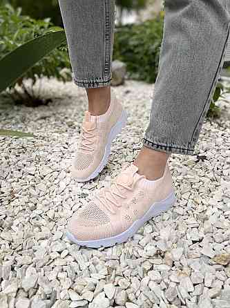 No brend Кросівки жіночі B25 пудра (літо, сітка) (1552) 38р.39р.40р. Коломыя