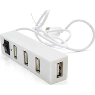 Концентратор Voltronic USB 3.0 to 4xUSB white (YT-HUB4-W) Вінниця