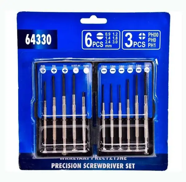 Набір викруток прецизійних міні 11шт. Харків - фото 1