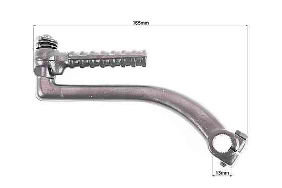 Важіль кікстартера (чорний) "кругла підніжка" Киев