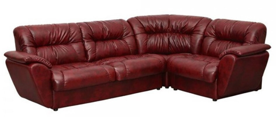 Диван Madras Vizit двойка 870х1650х850 единица 850х870х850 угол 870х850 с подлокотниками 870х1650х850 Бордовый Киев - изображение 1