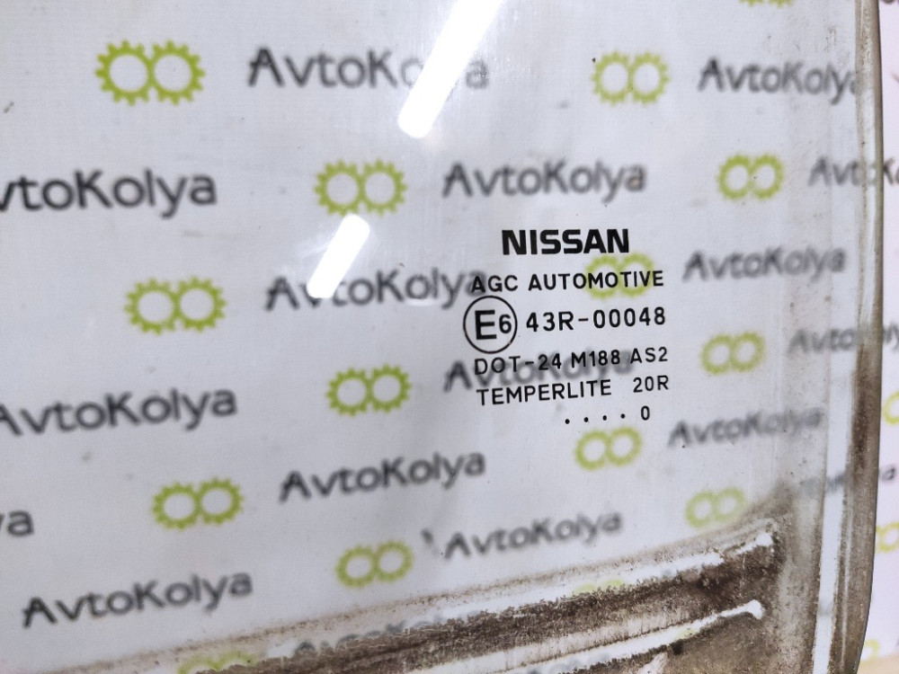 Скло задніх дверей ліве Nissan Qashqai 2007-2013 Ковель - фото 2