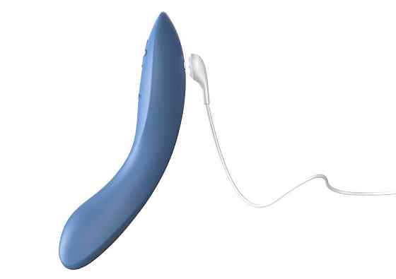 Смарт-вібратор We-Vibe Rave 2 Twisted Pleasure Blue, для точки G та входу в піхву, 2 мотори Sex Aura Київ