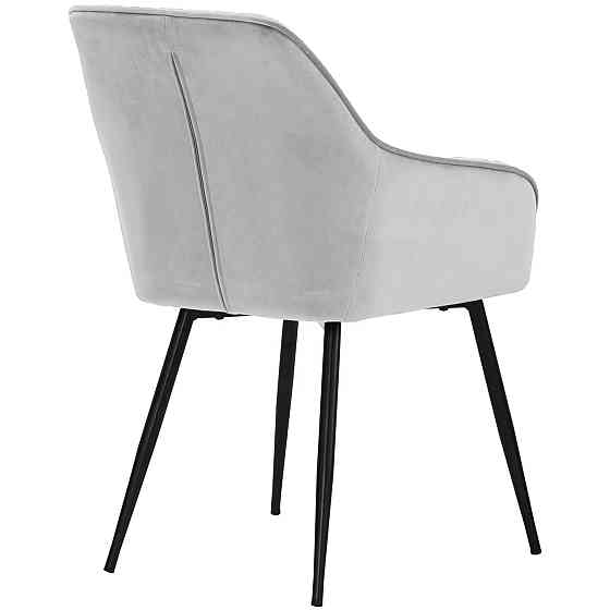 Стілець Арно м'який сіра тканина Дніпро