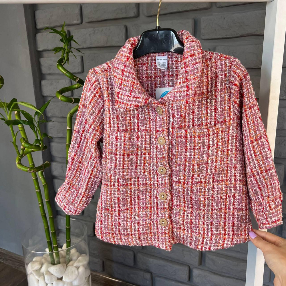 Дитяча Сорочка Тепла LC Waikiki Рожева 18-24міс (86-92см) пакунок малюка Киев - изображение 1