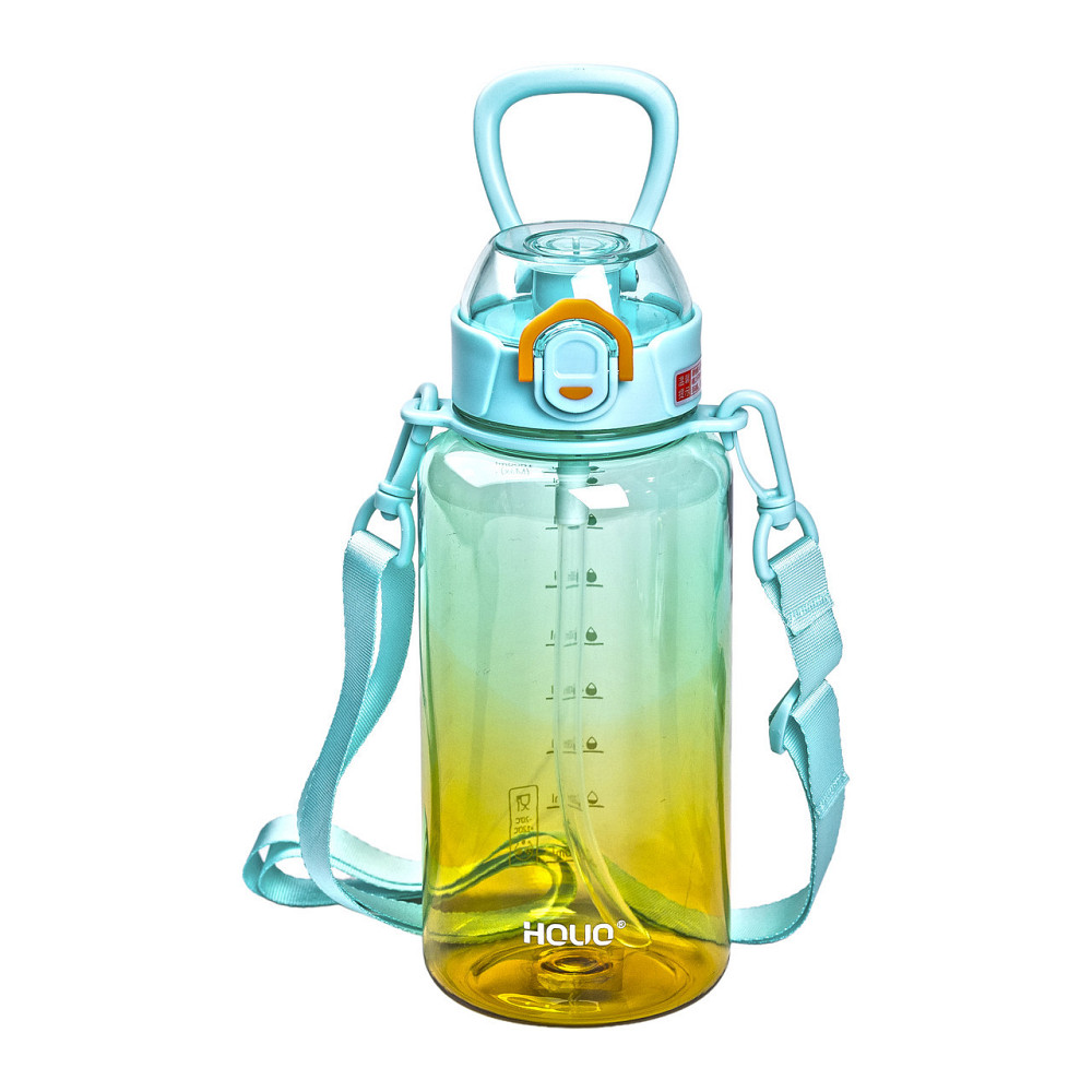 Пляшка для води 1 л пляшечка з мундштуком м'ятна HP-14-31M Київ - фото 4