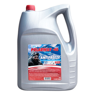 Антифриз МФК "POLAR WAY" червоний 8,87кг (148478) Винница - изображение 1