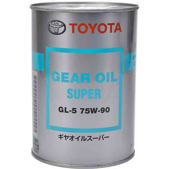 Трансмиссионное масло Toyota Gear Oil Super 75W-90 GL5 1л Львов