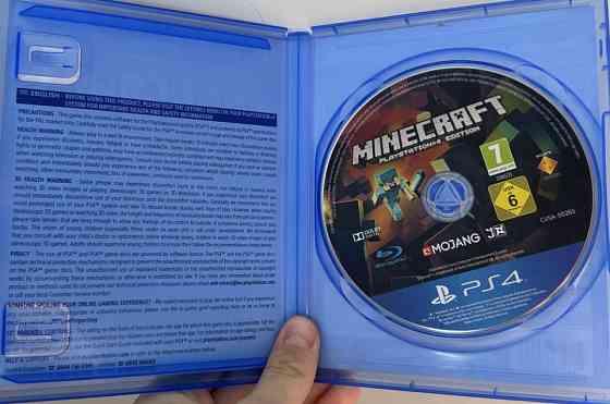 Диск minecraft майнкрафт ps4. Харьков