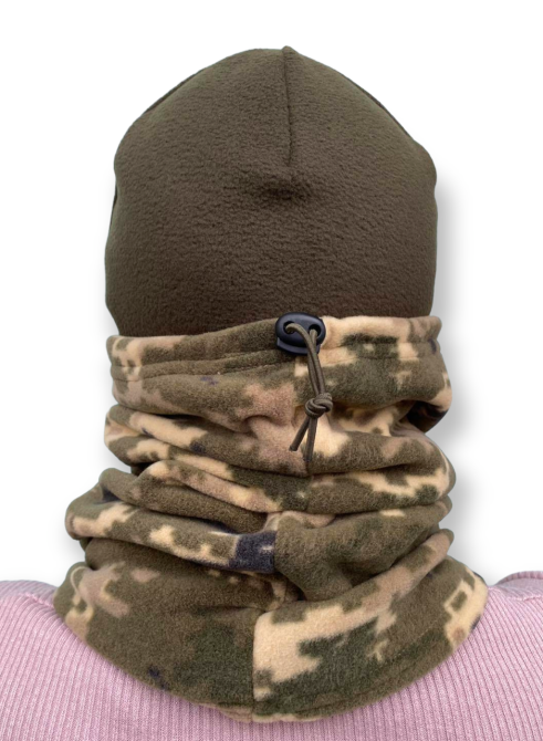 Баф флісовий піксель теплий Одеса - фото 5