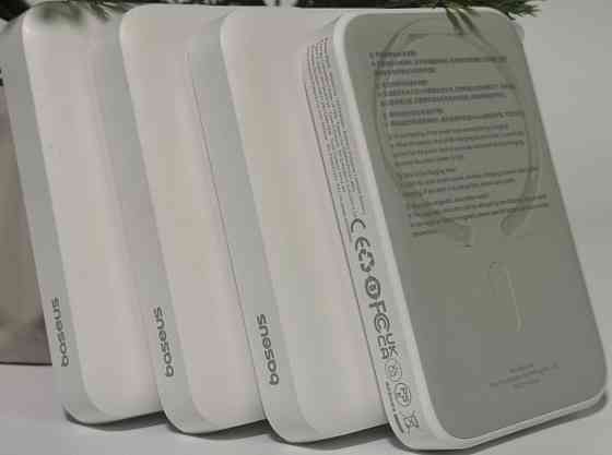 Павербанк Baseus 20W | Быстрая / безпроводная зарядка + компактный дизайн. Киев