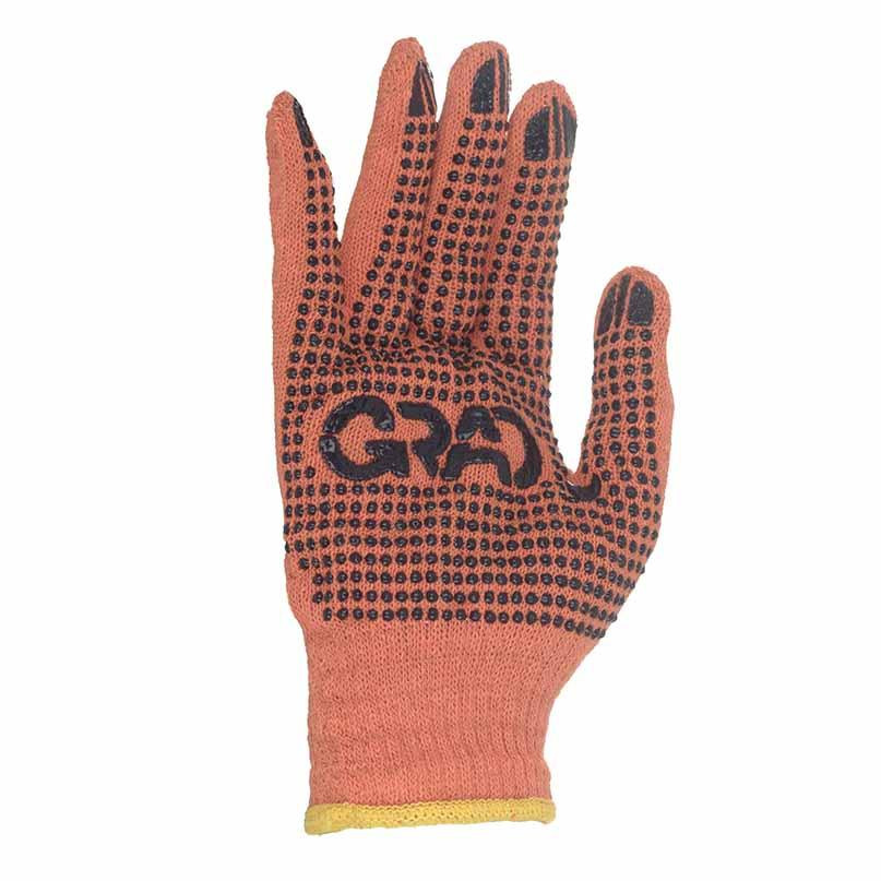 Трикотажные перчатки с ПВХ точкой р10 Лайт (оранжевые) КРАТНО 12 парам GRAD (9442775) Ровно - изображение 8
