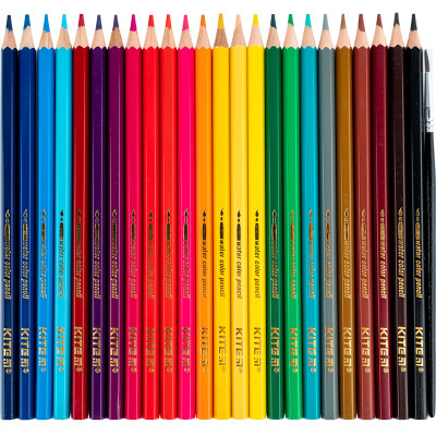 Олівці кольорові Kite Classic акварельні, 24 кольори (K-1050) Вінниця - фото 3