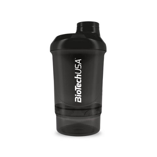 Shaker Wave Mini + 2 in 1 (300 ml, Black) Луцьк - фото 1