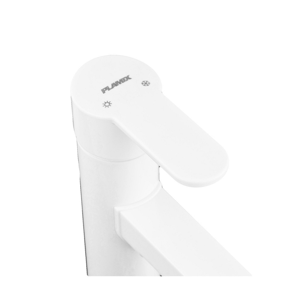 Змішувач для умивальника Plamix Raul-001-A White    ( PM0651 ) 20449 Харьков - изображение 2